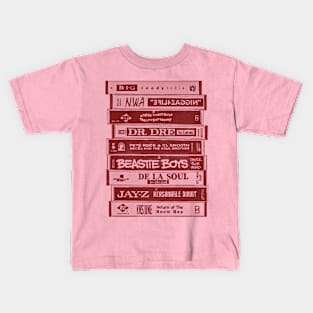 Hiphop Cassette Tape 80s era Kids T-Shirt